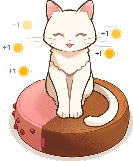 Просыпается кот. <br /> <br /> Добавляем ASMR-механику. Помимо игры на приставке 
и заданий, теперь можно просто натапать баллов, просто погладив мурлычащего и вибрирующего кота.